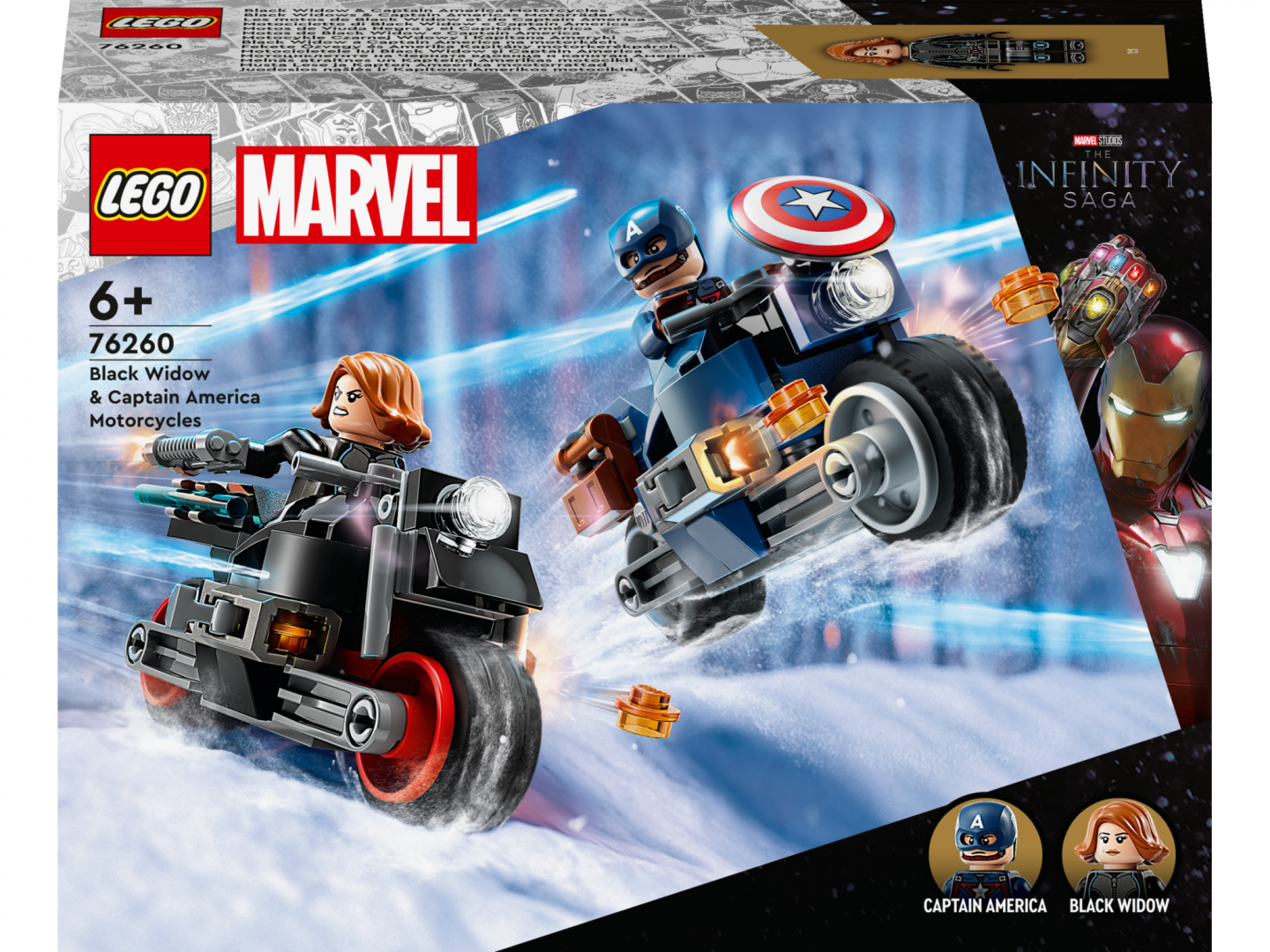 Moto.black Widow&c. America, Lego 76260 (moto.black Widow&c. America)