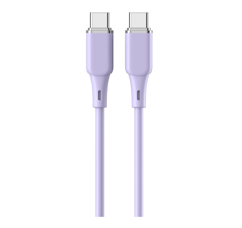 Cablu Lemontti Fast Charge 1.2m, 65W mov