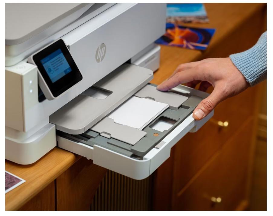 Multifunctional inkjet color HP Envy Photo 7930 All-in-One Printer, A4, Inkjet, Functii:Imprimare, scanare, copiere, Viteza imprimare; 22ppm mono, 20ppm color,Duplex, Volum lunar recomandat: 300-400 pagini, max. 1000 pagini,Rezolutie: pana la 4800 x 1200 