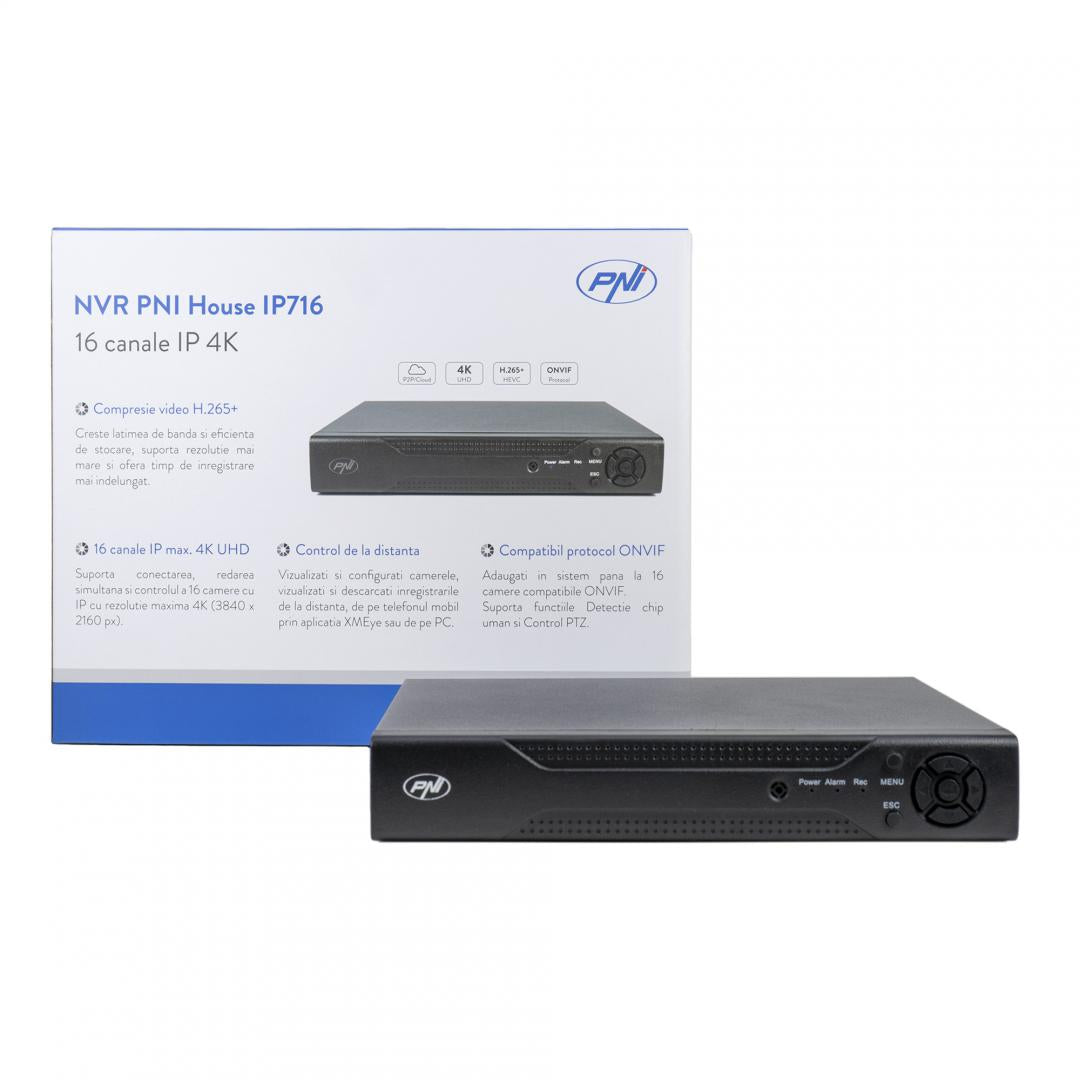 Pni NVR House IP716 16 Canale H.265 (NVR Pni House IP716)