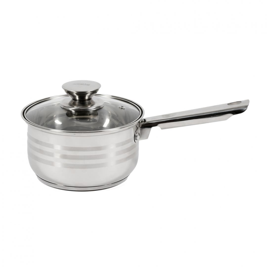 Caserola Inox+capac 16X9.5CM,1.9L, Myra (caserola Inox+capac 16X9.5 CM)