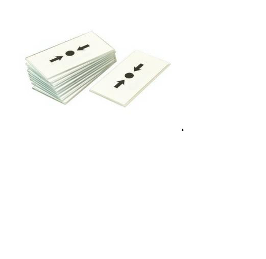 Hw Geam Protectie din Sticla Set 10 Buc (Ecran de protectie din sticla pentru punctele de apel manuale adresabile...)