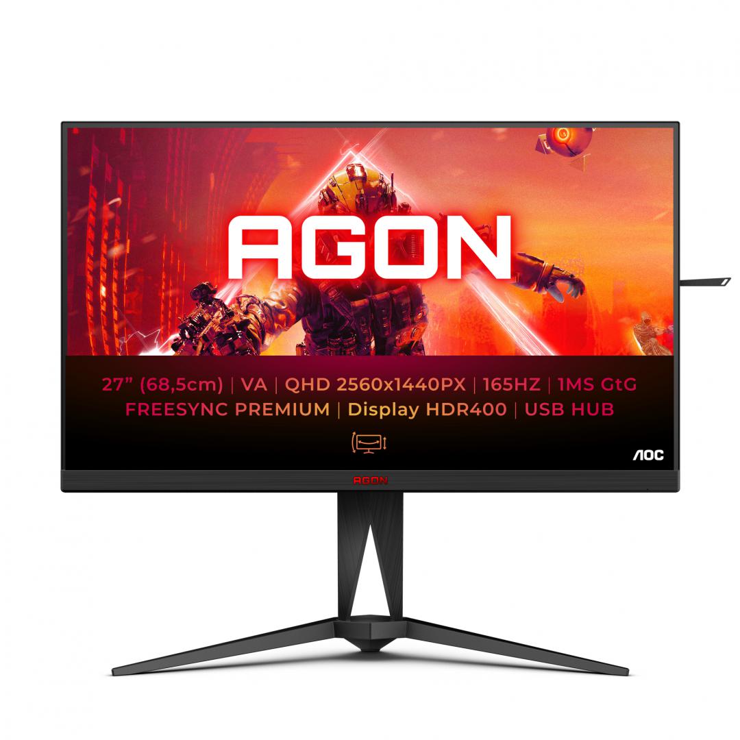 Monitor Aoc 27" AG275QXN/EU (Monitor Gaming Aoc AG275QXN/EU)