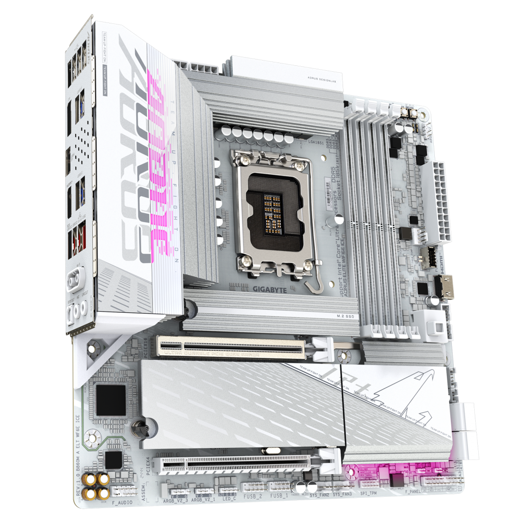 MB Gigabyte B860M AORUS ELITE WIFI6E ICE