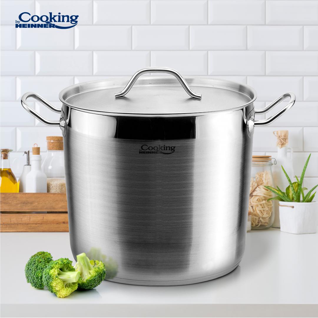 Oala+capac Inox 22x17 CM, 6.4L, Maestro (oala+capac Inox 22x17 CM)