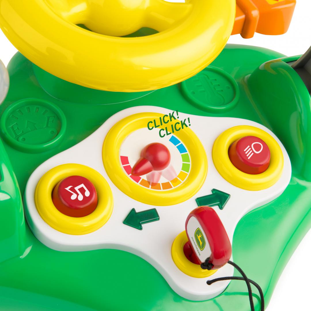 John DEERE- Volan cu Lumini si Sunete (volan de Jucarie cu Lumini si Sunete)