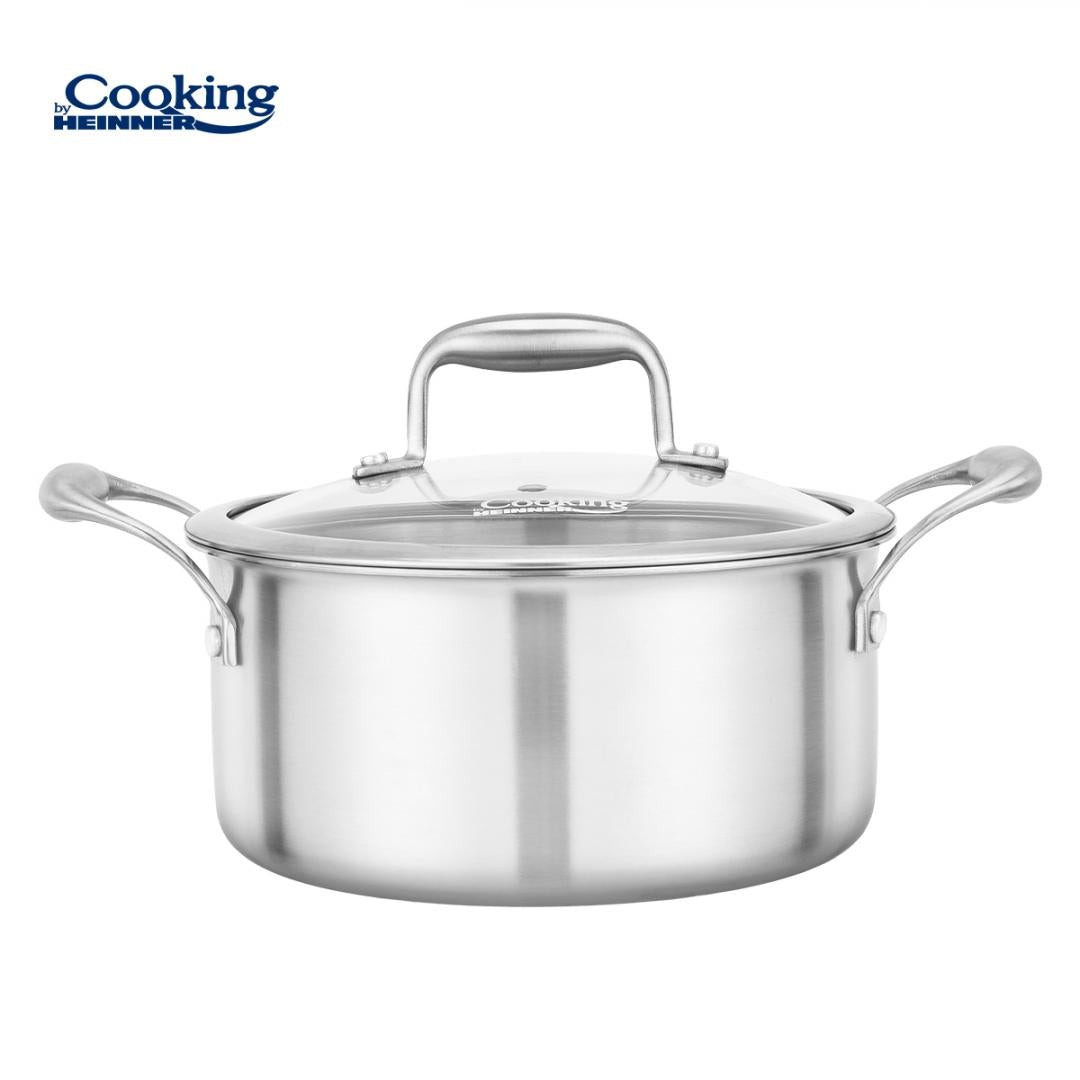 Heinner SEMIOALA INOX+CAPAC 24x12CM, 5L, ATOMIC3
