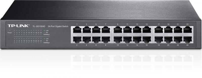 TP-Link TPL SW 24P-GB UNMNGD DESK/RM