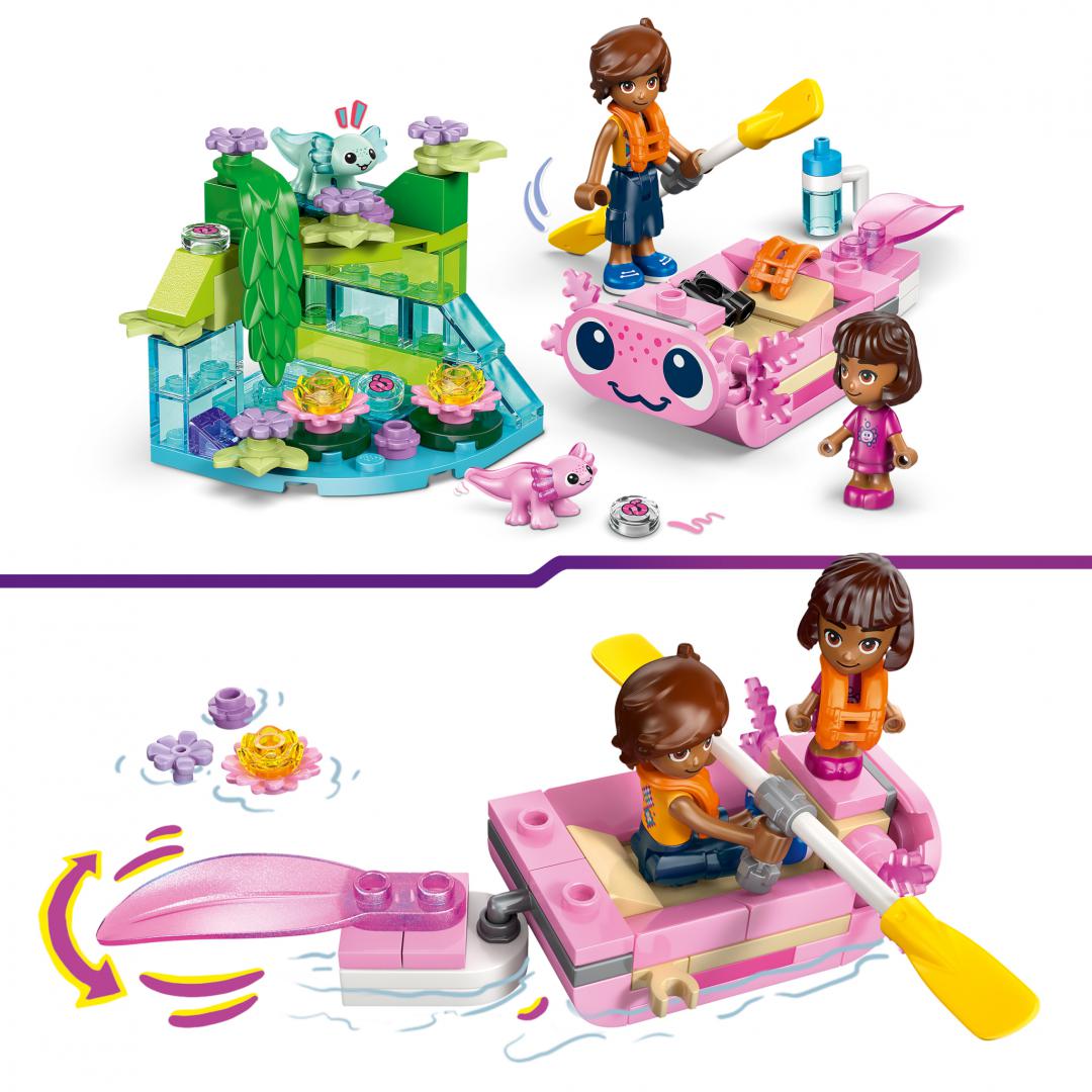 BARCA-AXOLOTL pentru Aventuri LEGO42681