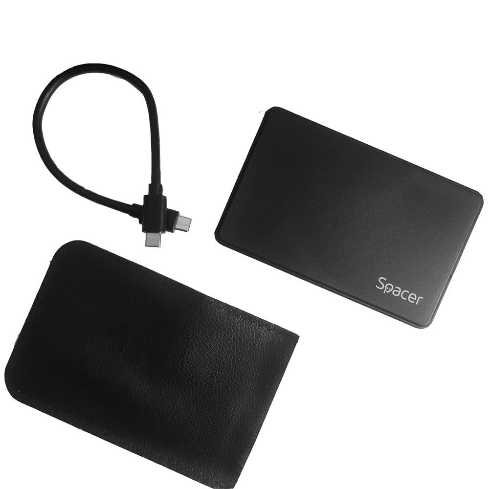 Rack ext. HDD/SSD 2.5" Spacer USB-C ng