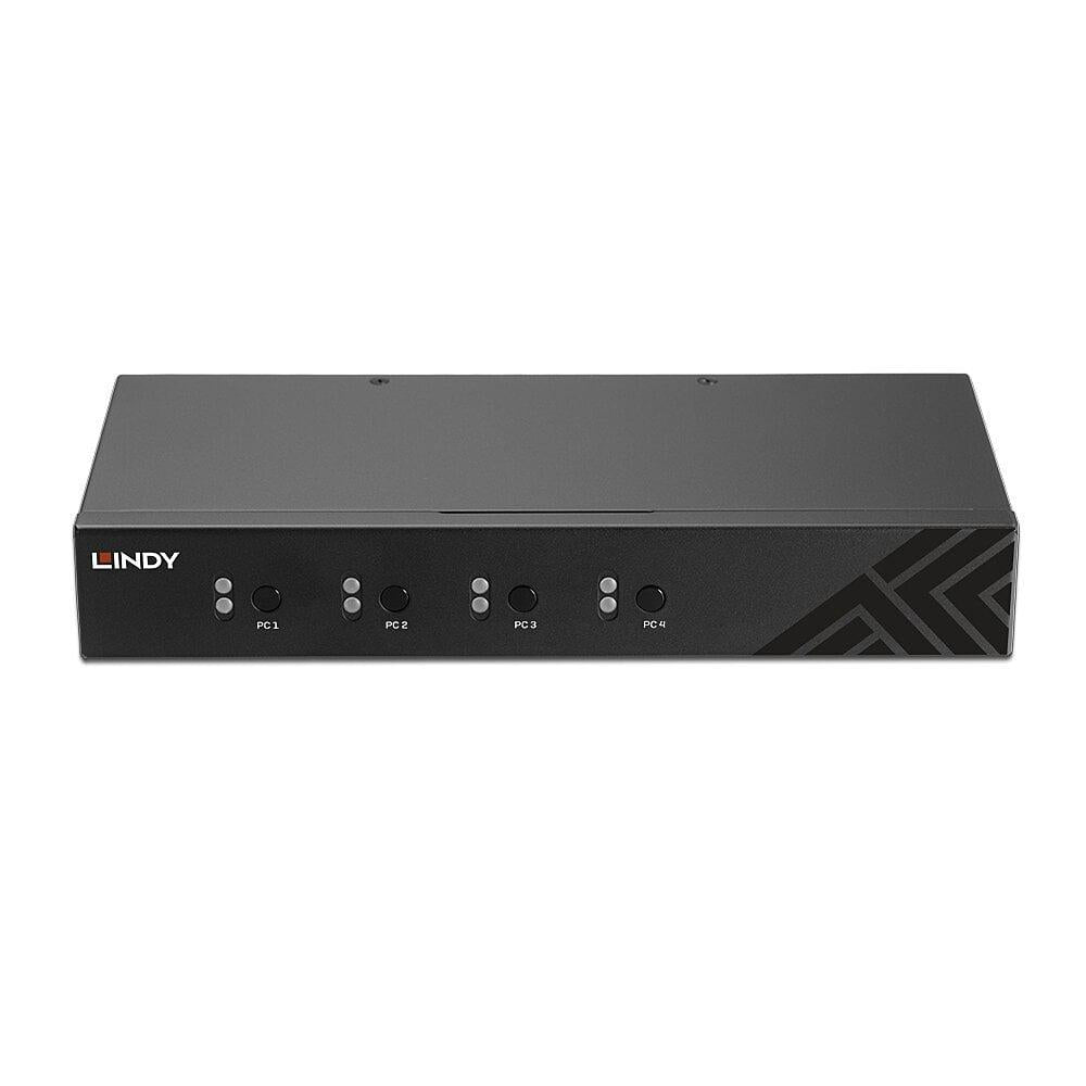 Switch Km Lindy 4 Port USB & Audio (Switch Lindy LY-32166)