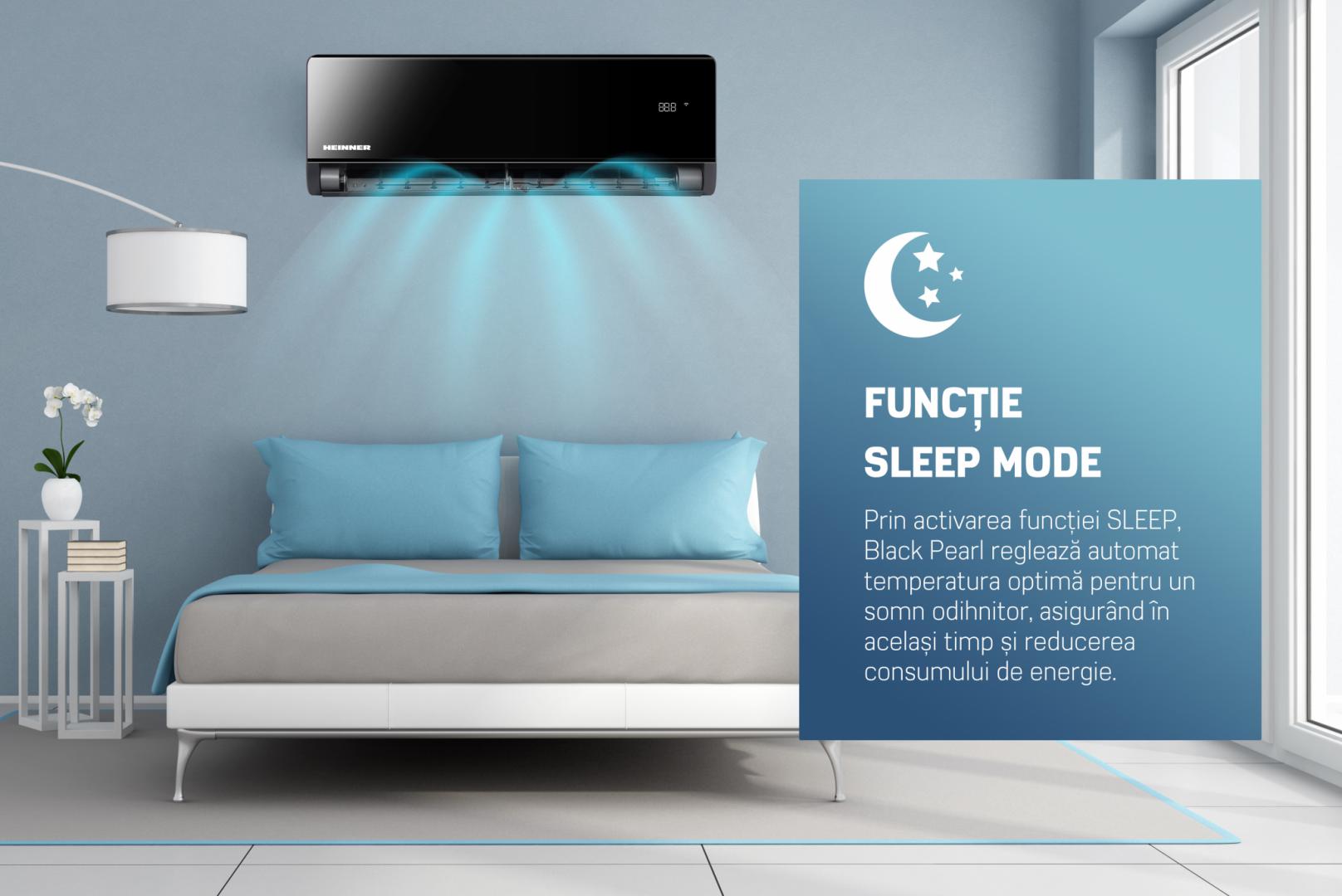 Aer Conditionat Heinner HAC-BP18WIFI-BK (aer Conditionat Heinner Blackpearl HAC-BP18WIFI-BK)