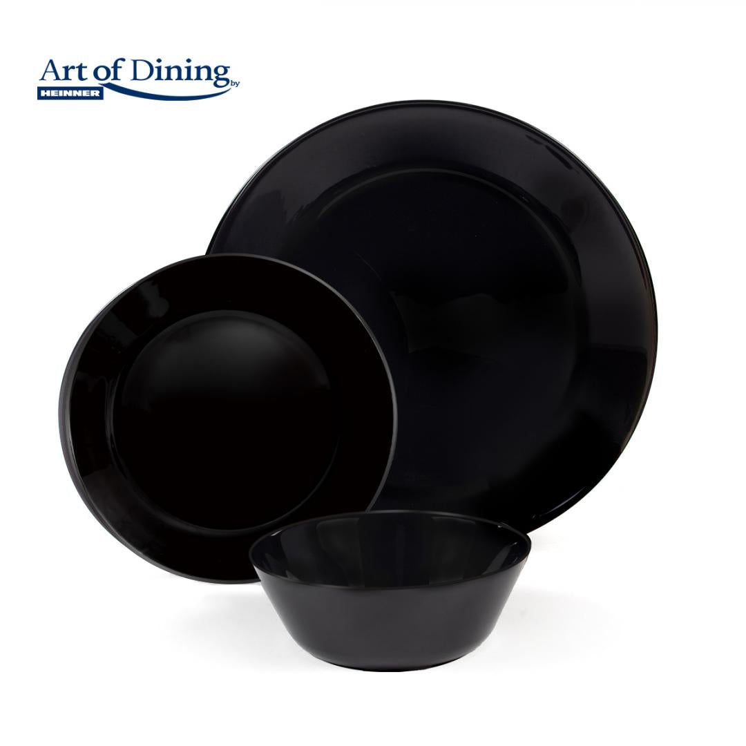 Serviciu Masa Opal Negru 18 Pcs, Catania (serviciu Masa din Opal Negru 18 Piese)