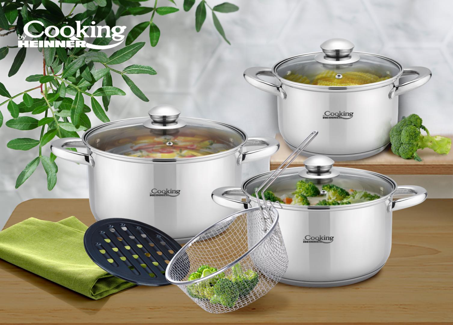 Heinner SET GATIT DIN INOX 8 PIESE, VICTORIA