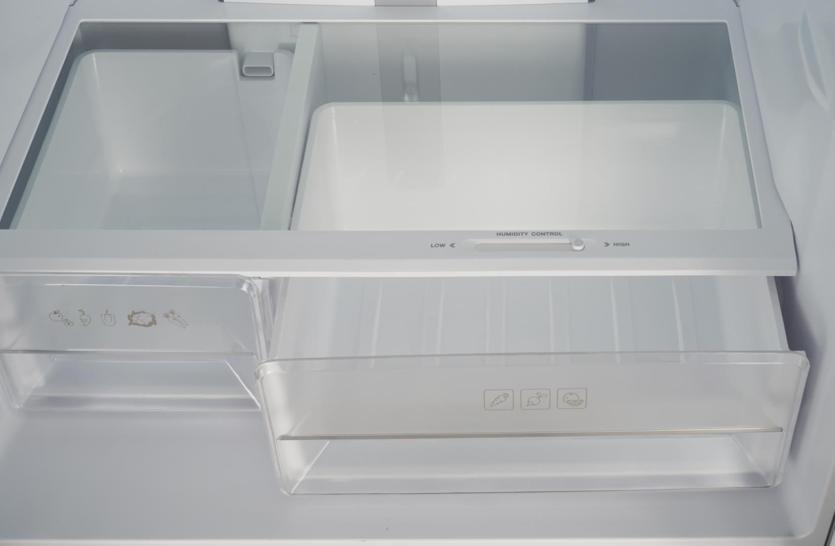 Side by Side HEINNER HSBS-H421MNFXE++, No Frost, 421 L, Clasa E, Aspect inox