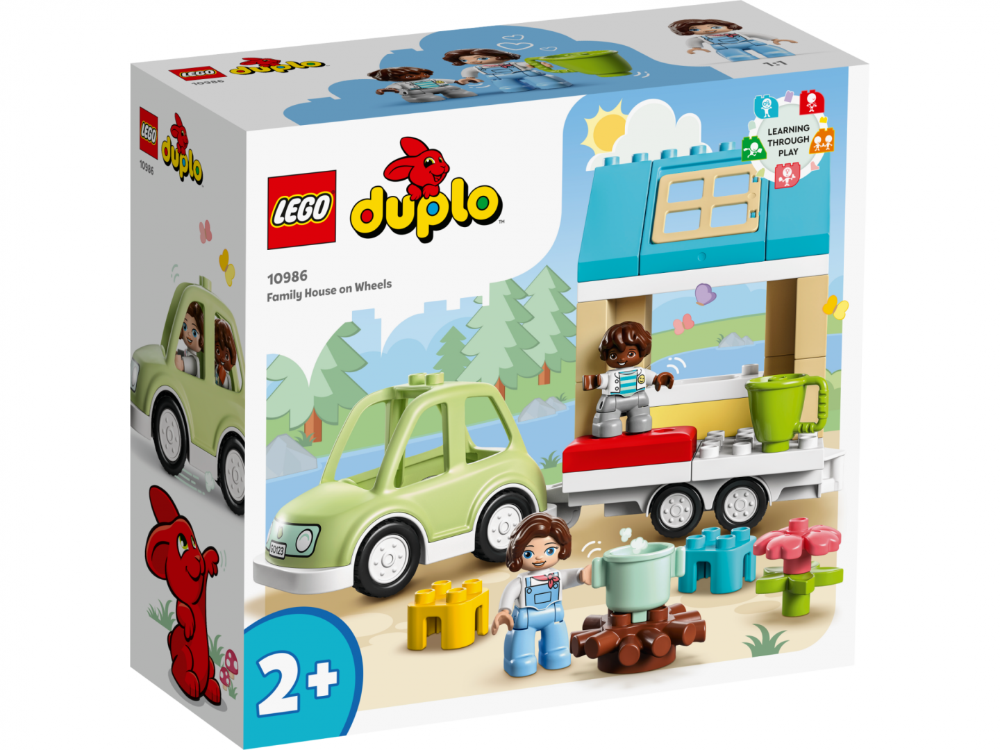 Casa de Familie pe Roti, Lego 10986 (10986 Casa de familie pe roti)