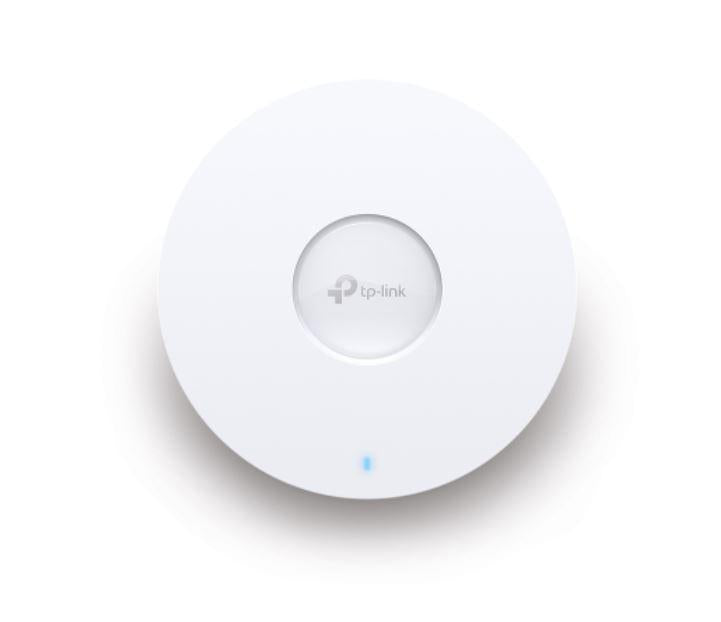 "AX5400 Ceiling Mount Dual-Band Wi-Fi 6 Access Point PORT: 1×2.5 Gigabit RJ45 Port SPEED:574Mbps at  2.4 GHz + 4804 Mbps at 5 GHz FEATURE: 802.3at POE and 12V DC, 6×Internal Antennas, MU-MIMO, 160MHz Supported, Seamless Roaming, Band Steering, Beamforming