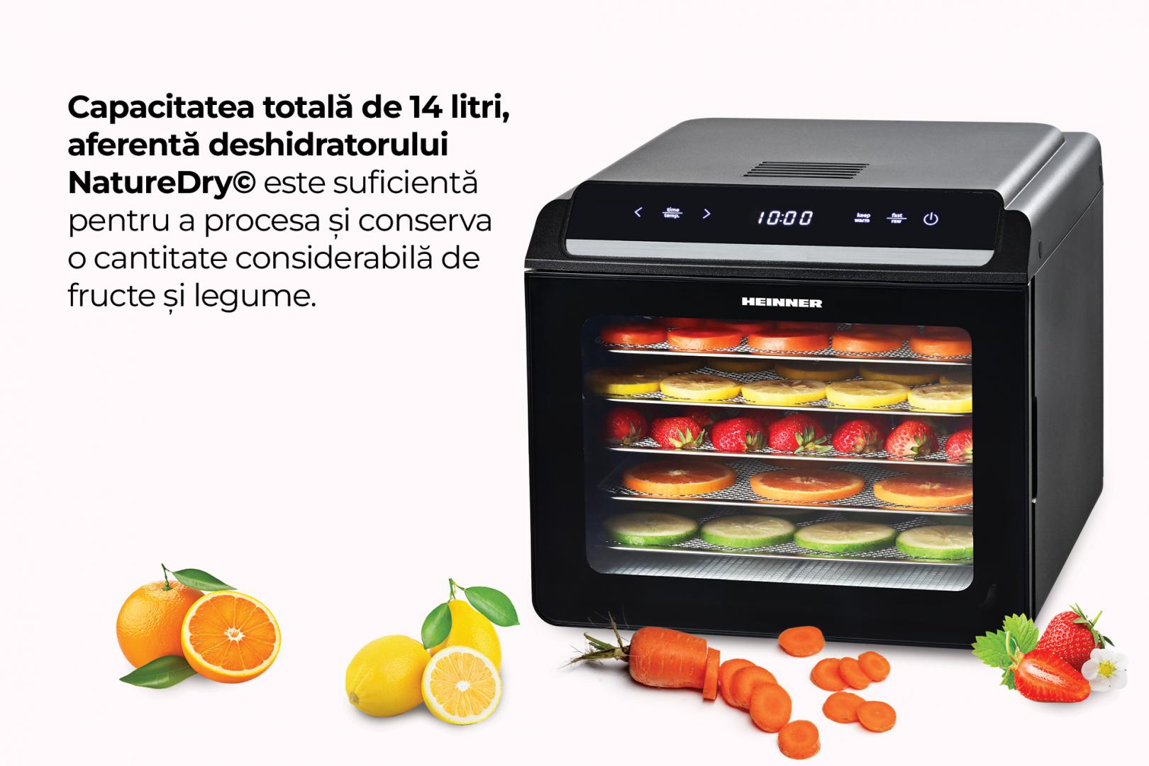 DESHIDRATOR HEINNER HFD-KD600BK