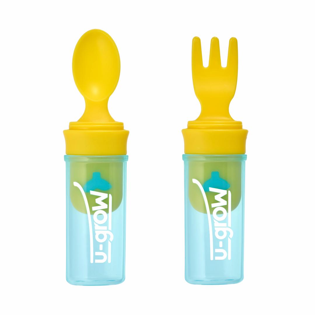 Set portabil lingurita,furculita,U-Grow