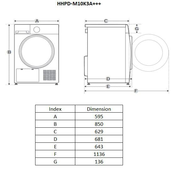 USCATOR DE RUFE HEINNER HHPD-M10K3A+++