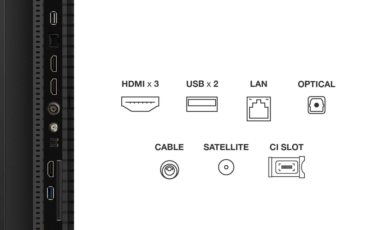 QLED TV 4K 50''(126cm) TCL 50P71K