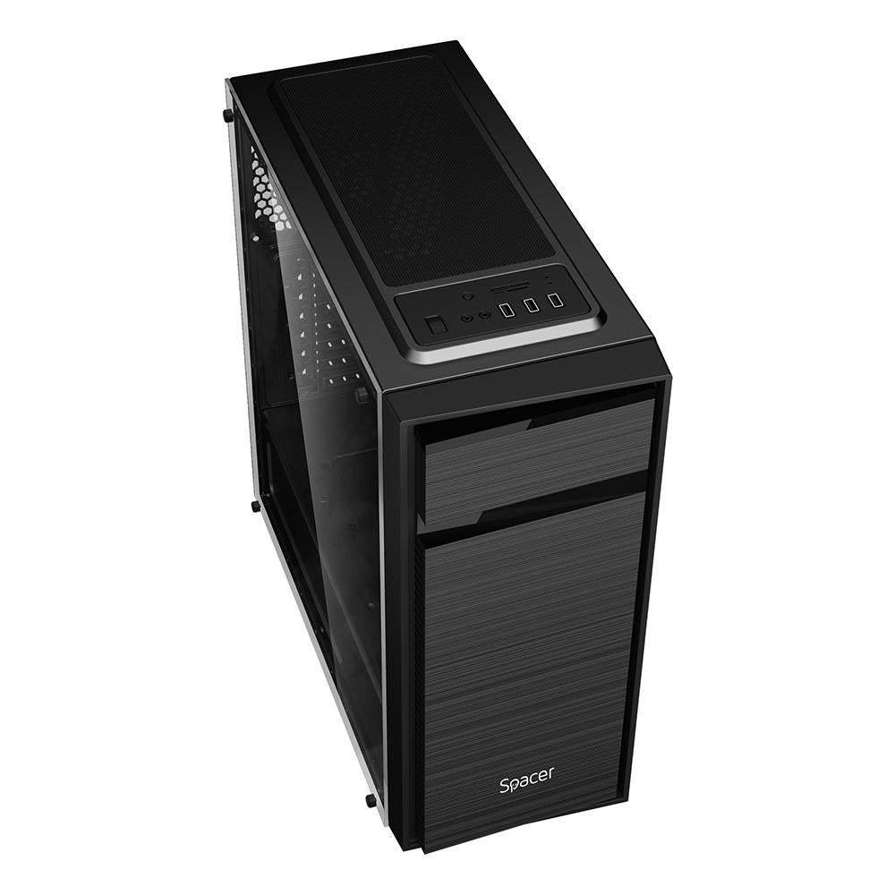 Carcasa Spacer Top Glass, Atx, MidTower (Carcasa Spacer SPCS-GC-TOP-GLASS)