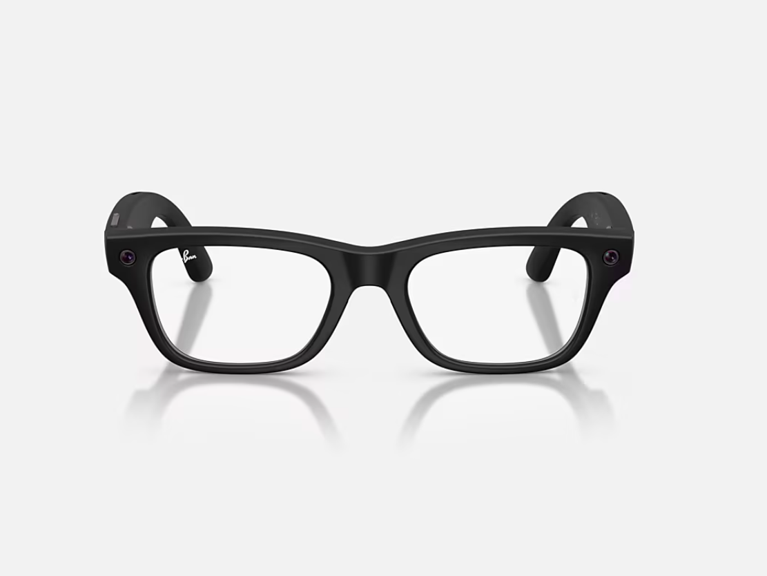 RayBan Meta Blayzer Optics MB/Demo G2 (Ray-Ban Meta Blayzer Optics Gen 2 AI Glasses Matte Black/Demo RW7001 2077 54)
