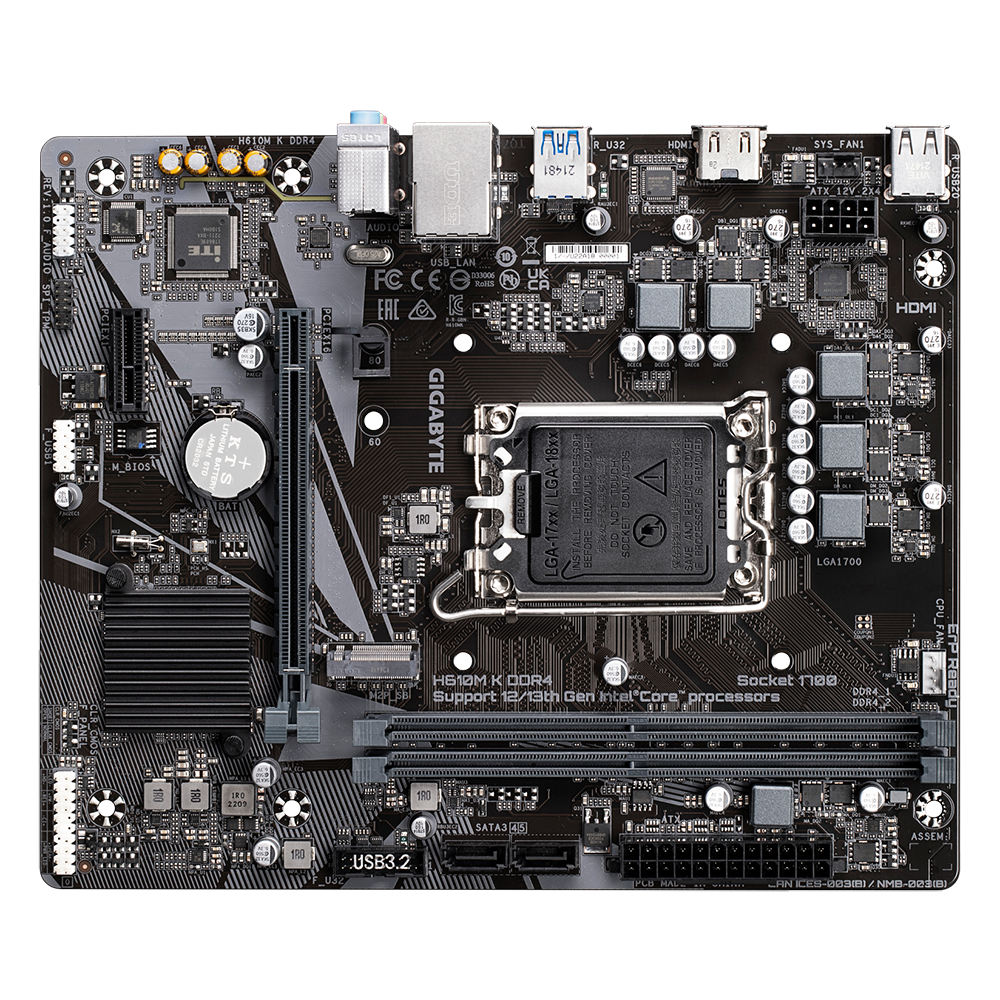 MB GIGABYTE H610M K LGA1700 DDR4