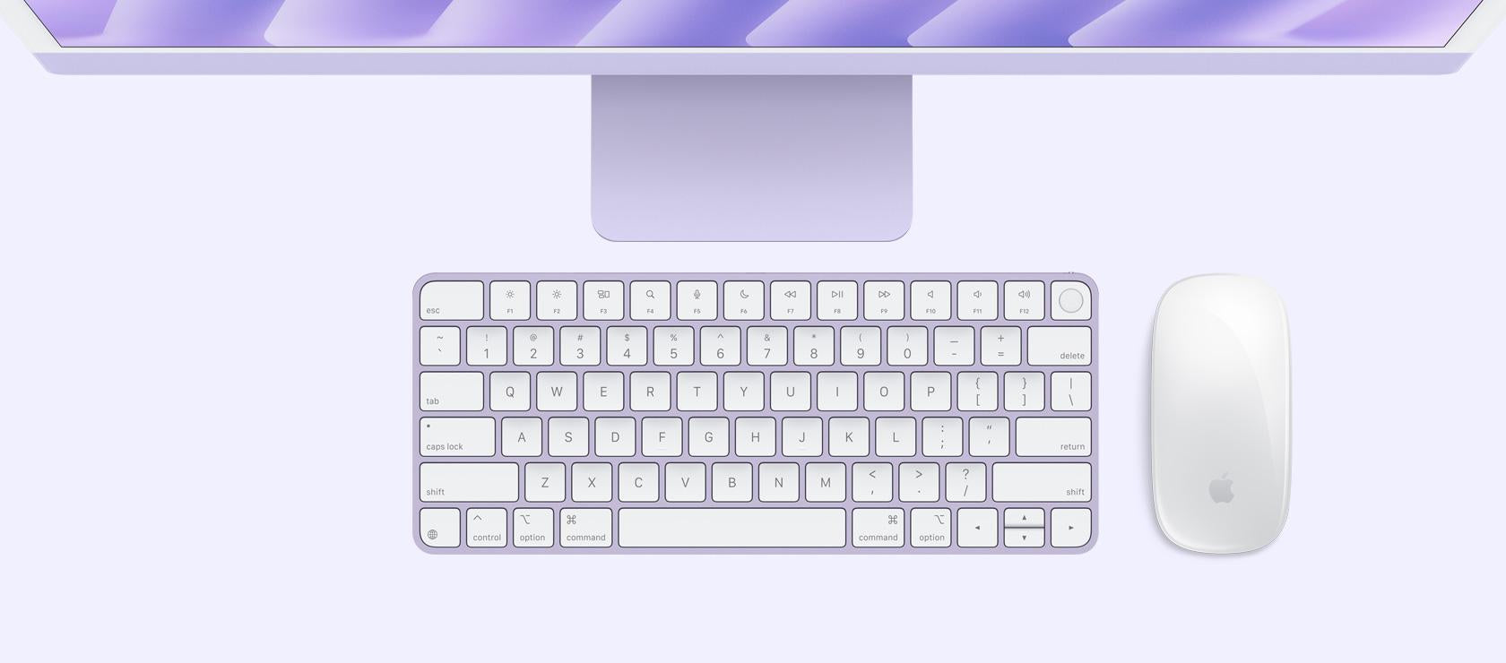 Apple iMAC 24" Retina 4.5k/ Apple M4 (CPU 8-core, GPU 8-core, Neural Engine16-core)/24GB/1TB - Purple - INT KB (2024)