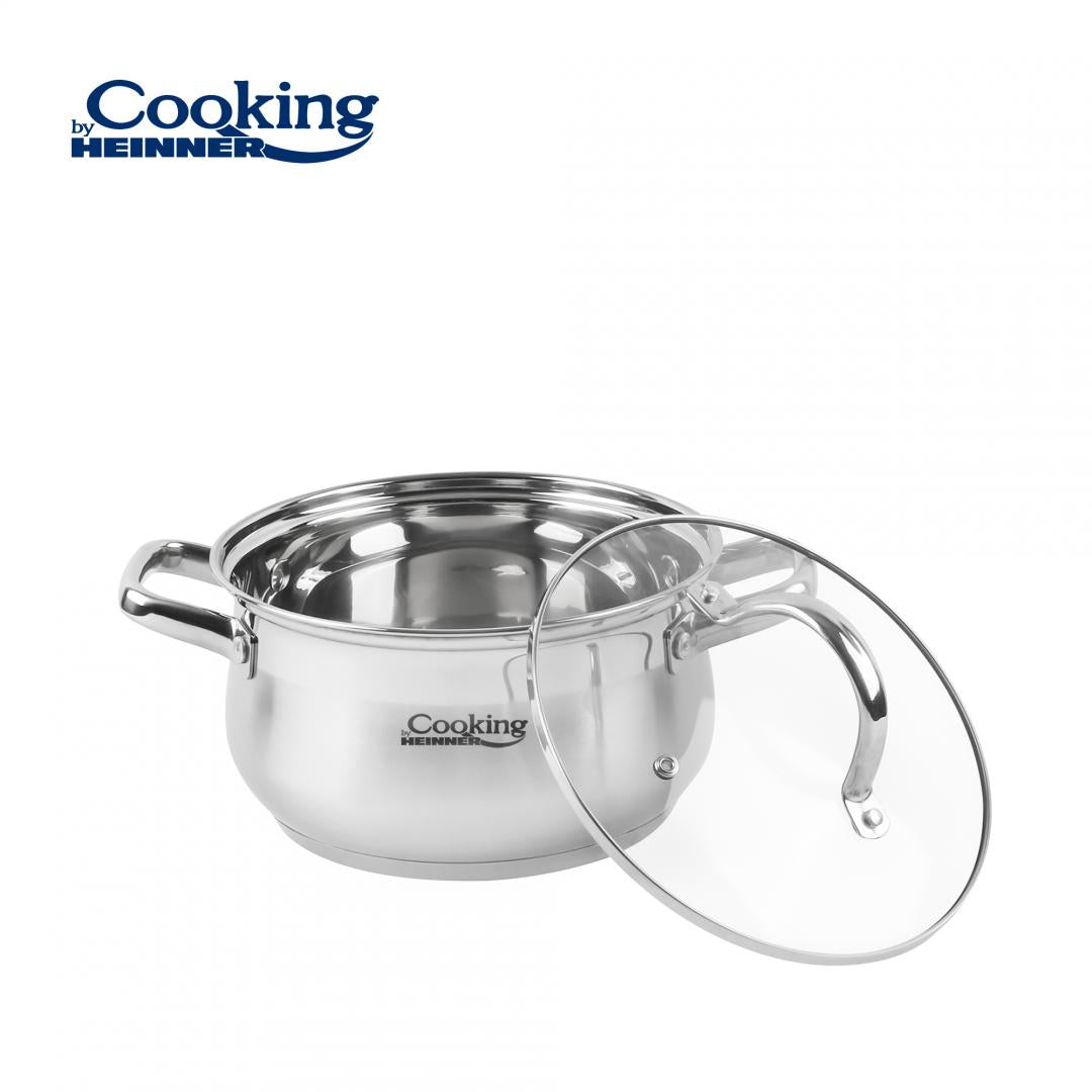 Heinner SEMIOALA INOX+CAPAC 18X10.5CM,2.6L,AMIRA