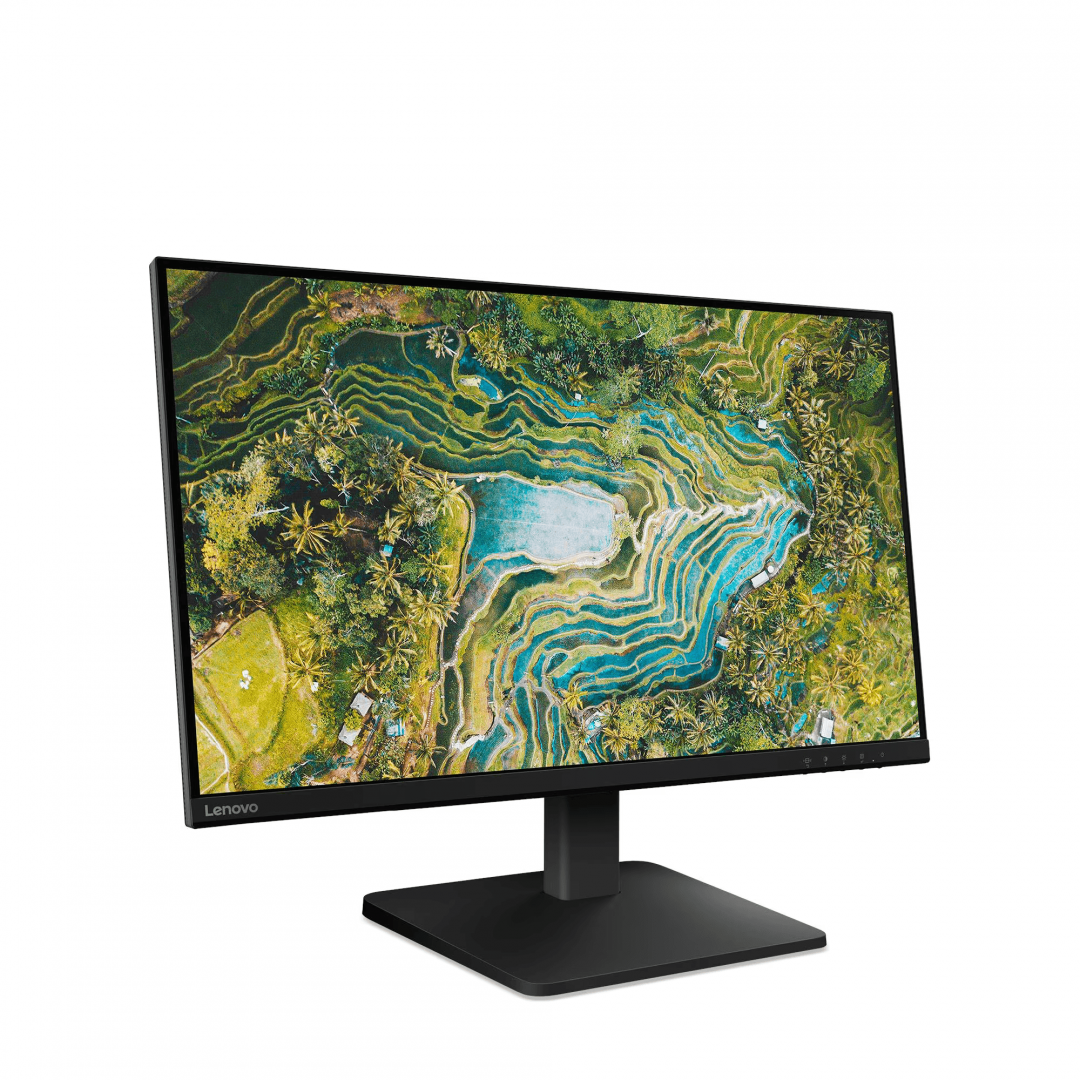 Monitor 27" Lenovo L27qe, LED, In-Plane Switching, 2560x1440; 100Hz; 16:9; Anti-glare; Display color: 16.7 Million; Color Gamut: 99% sRGB, 4ms (Extreme Mode) / 6ms (Normal Mode) / 14ms (Off Mode), 250 cd/m² cd/m², 1000:1 static, 178° / 178°, Video Connect