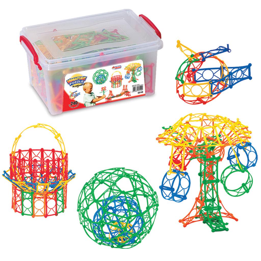 Dede SET CONSTR. PUZZLE IN MINIATURA, 240 PCS