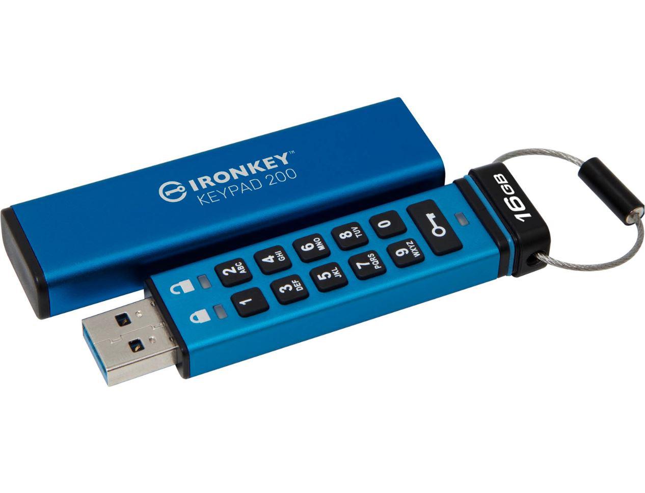 Kingston IronKey Keypad 200 USB 3.2 16GB