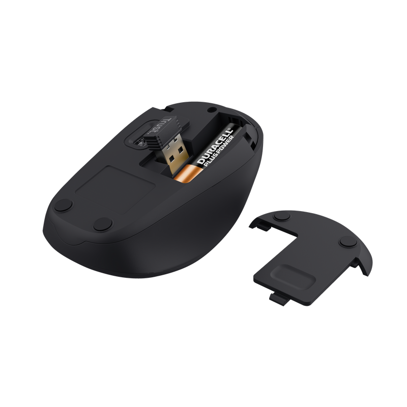 Mouse Trust Yvi+t 1600 DPI, negru