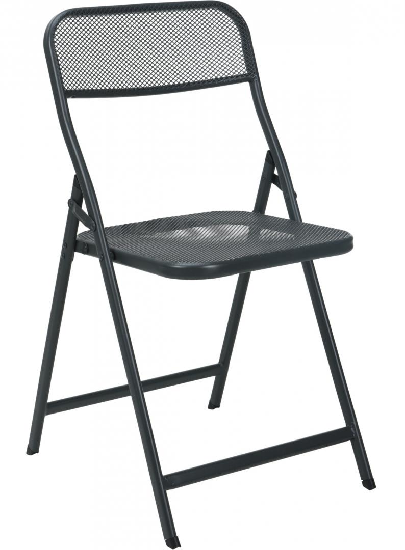 SET MOBILIER PLIABIL 3 PIESE, GRI
