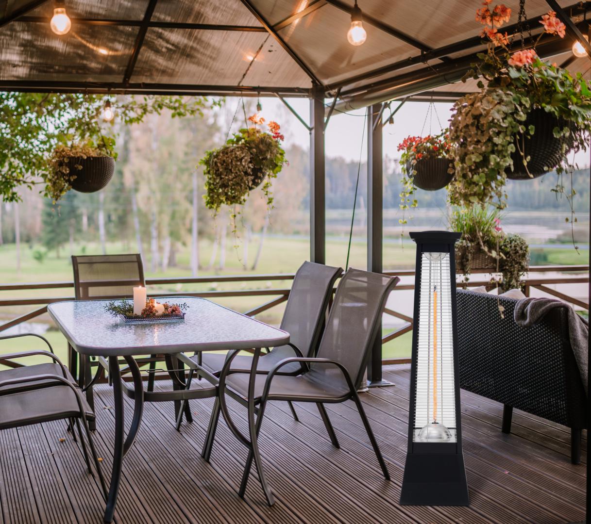 HEINNER Incalzitor electric vertical cu baza 1500W/ 2000W