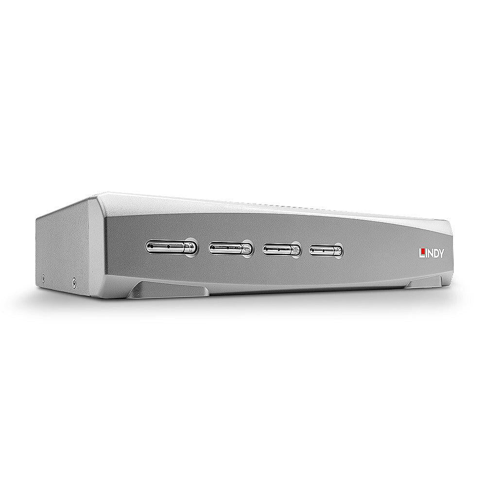 Lindy 4 Port HDMI 4K60 & USB Kvm Switch (Lindy LY-39308 Kvm Switch 4  Port HDMI 3840x2160@60Hz)