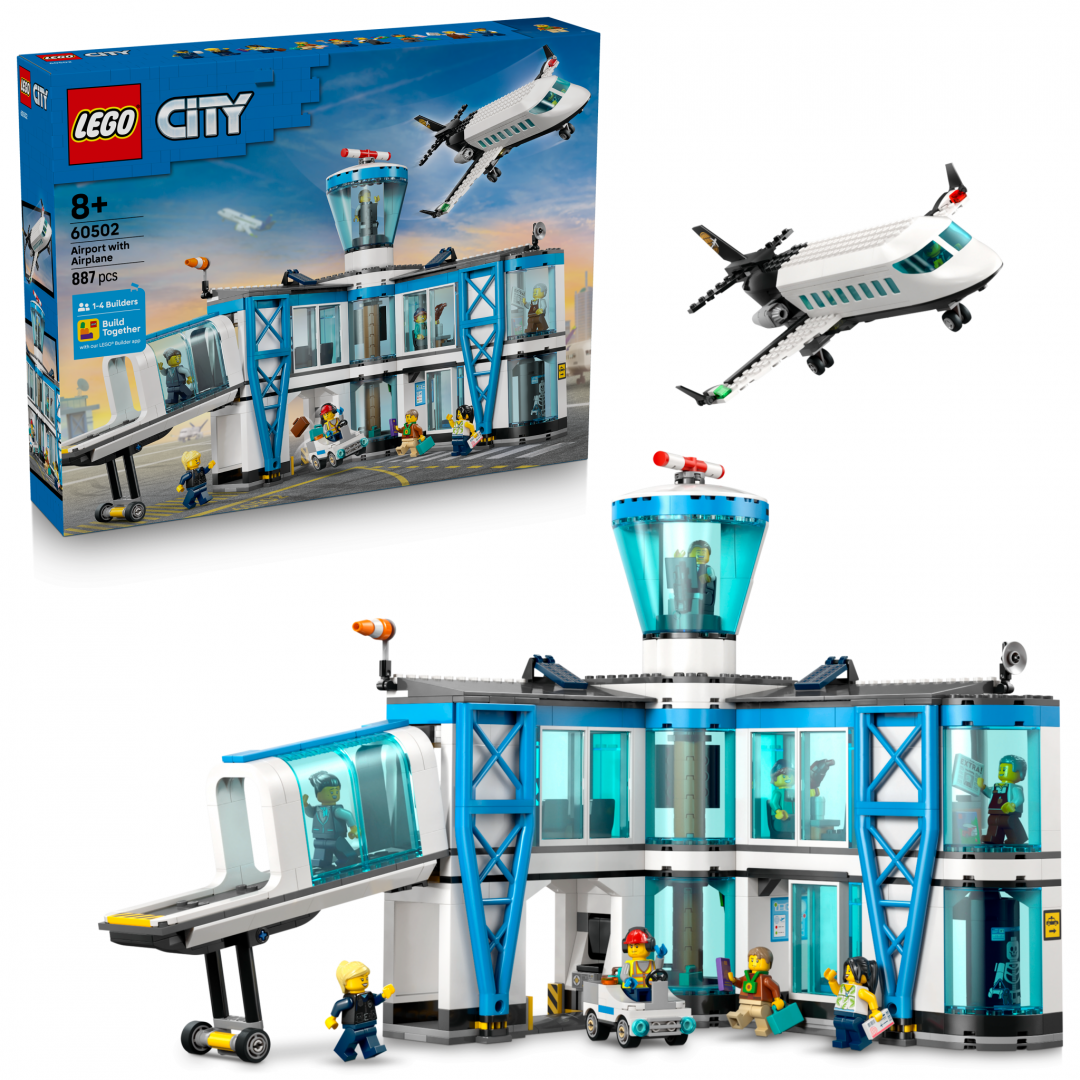 Aeroport cu Avion LEGO60502