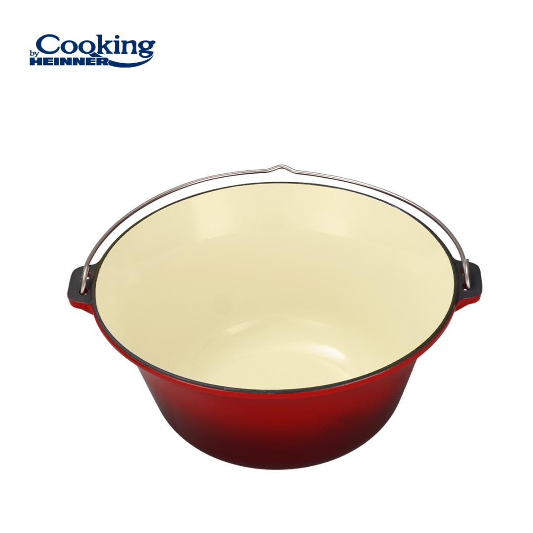 Ceaun din Fonta Emailata 37X17.5 CM, 10L (ceaun din Fonta Emailata 37X17.5 CM)