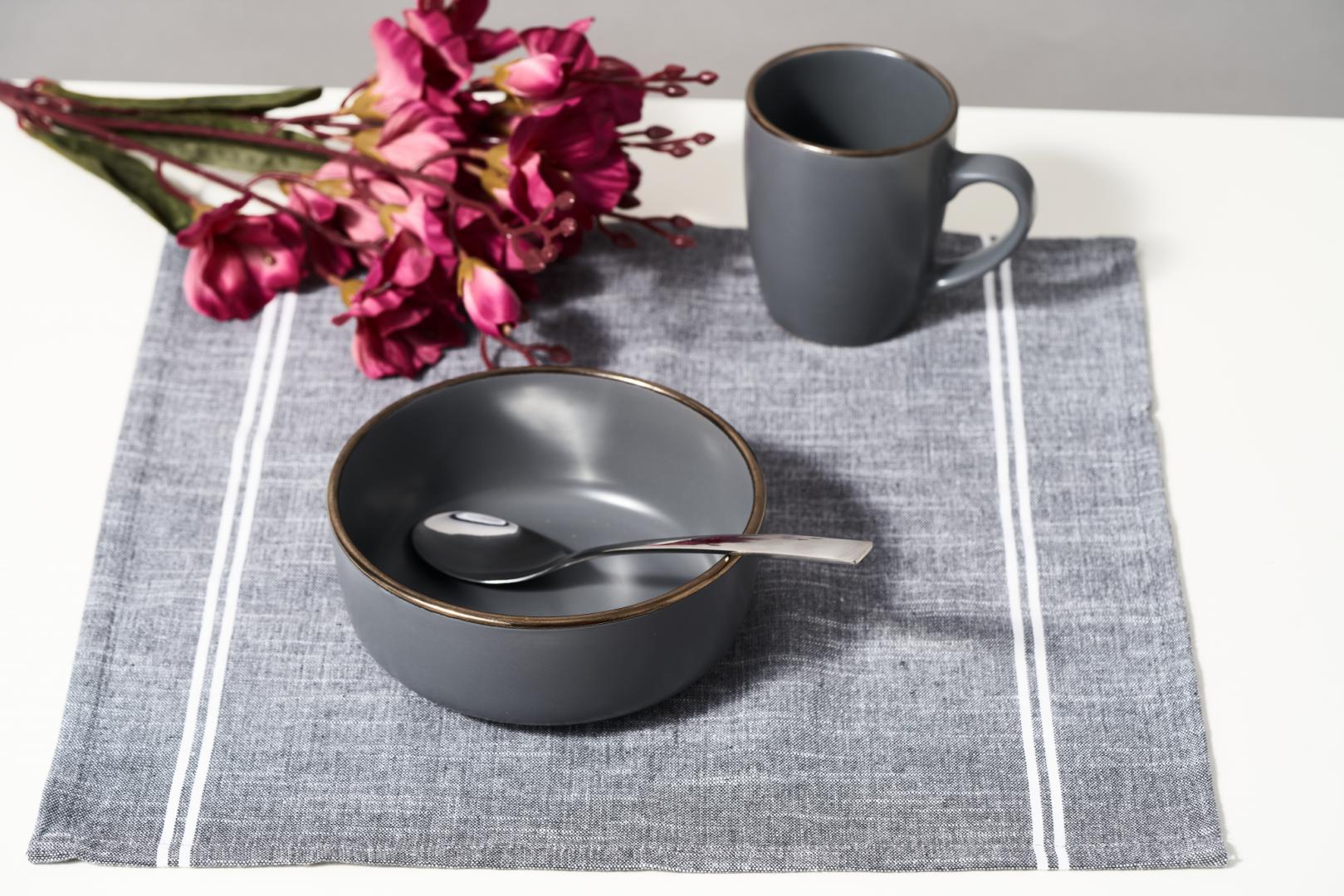 Set 6 B.cereale, Ceramica 16 CM, Calypso (set 6 Boluri Cereale)