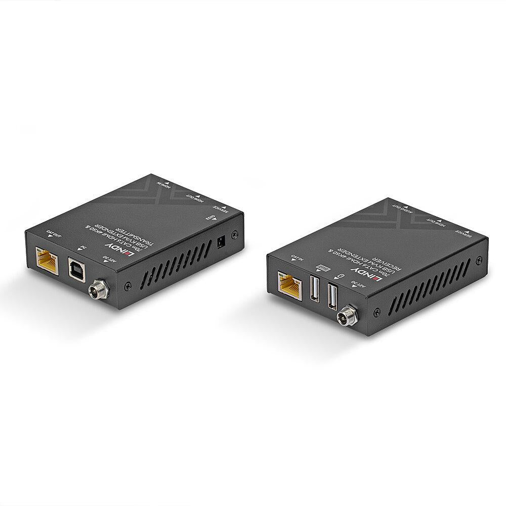 Lindy 70m Cat.6 HDMI 4k60 Kvm Extender (Lindy Cat.6 HDMI 4k60 Kvm Extender)