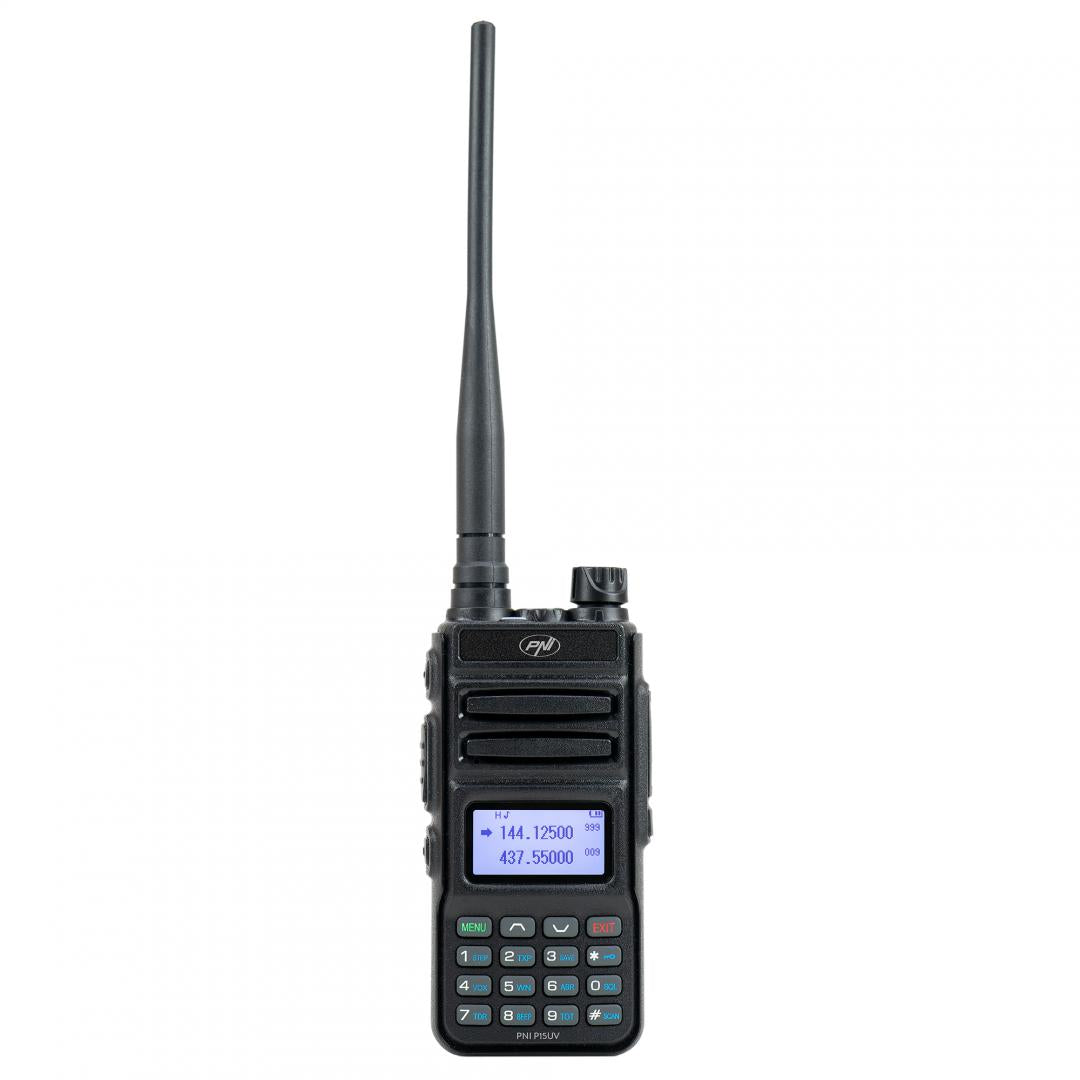 Pni Statie Radio Portabila P15UV Vhf/uhf (Statie radio portabila Vhf/uhf Pni P15UV dual band)