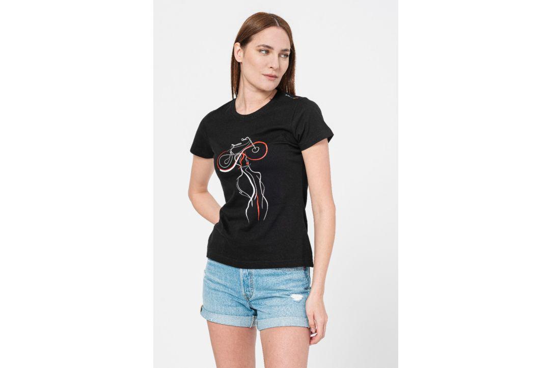 Pegas TSHIRT CASUAL F DOAMNA CU... BLACK-L