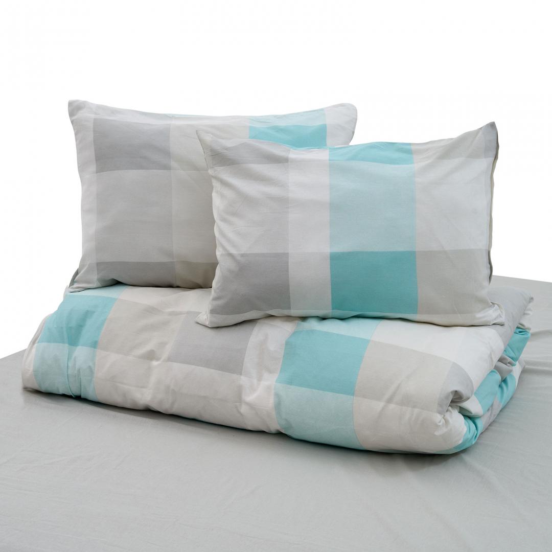 Vanora Set de pat king size bumbac,92gsm,Square