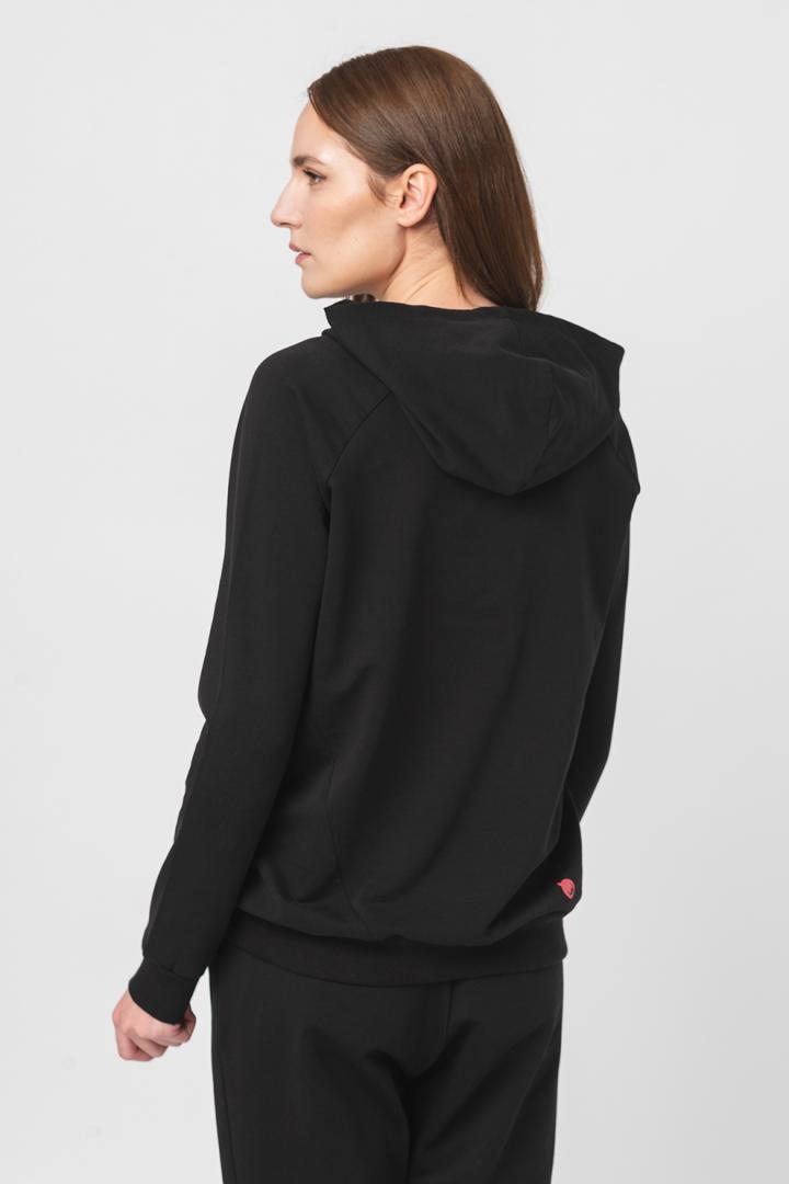 Pegas HANORAC COTON DANTELA FEMEI BLACK-S