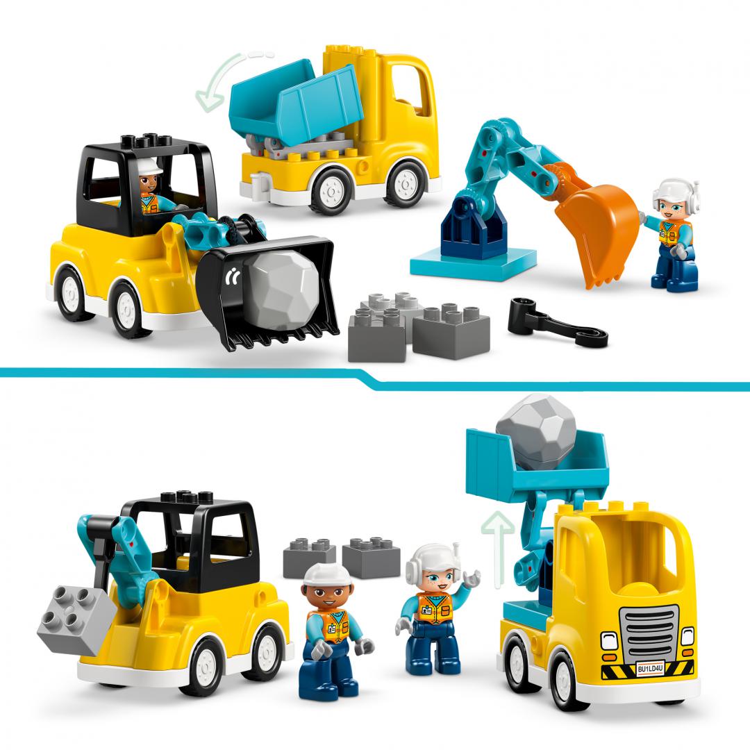 Vehicule Constructii 3 in 1  LEGO10475 (vehicule de Constructii 3 in 1  LEGO10475)