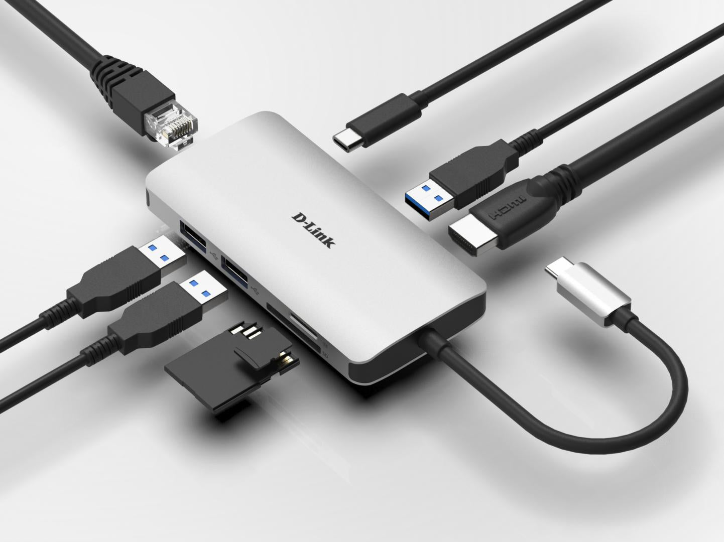 D-Link DLINK 8‑IN‑1 USB‑C HUB DUB‑M810