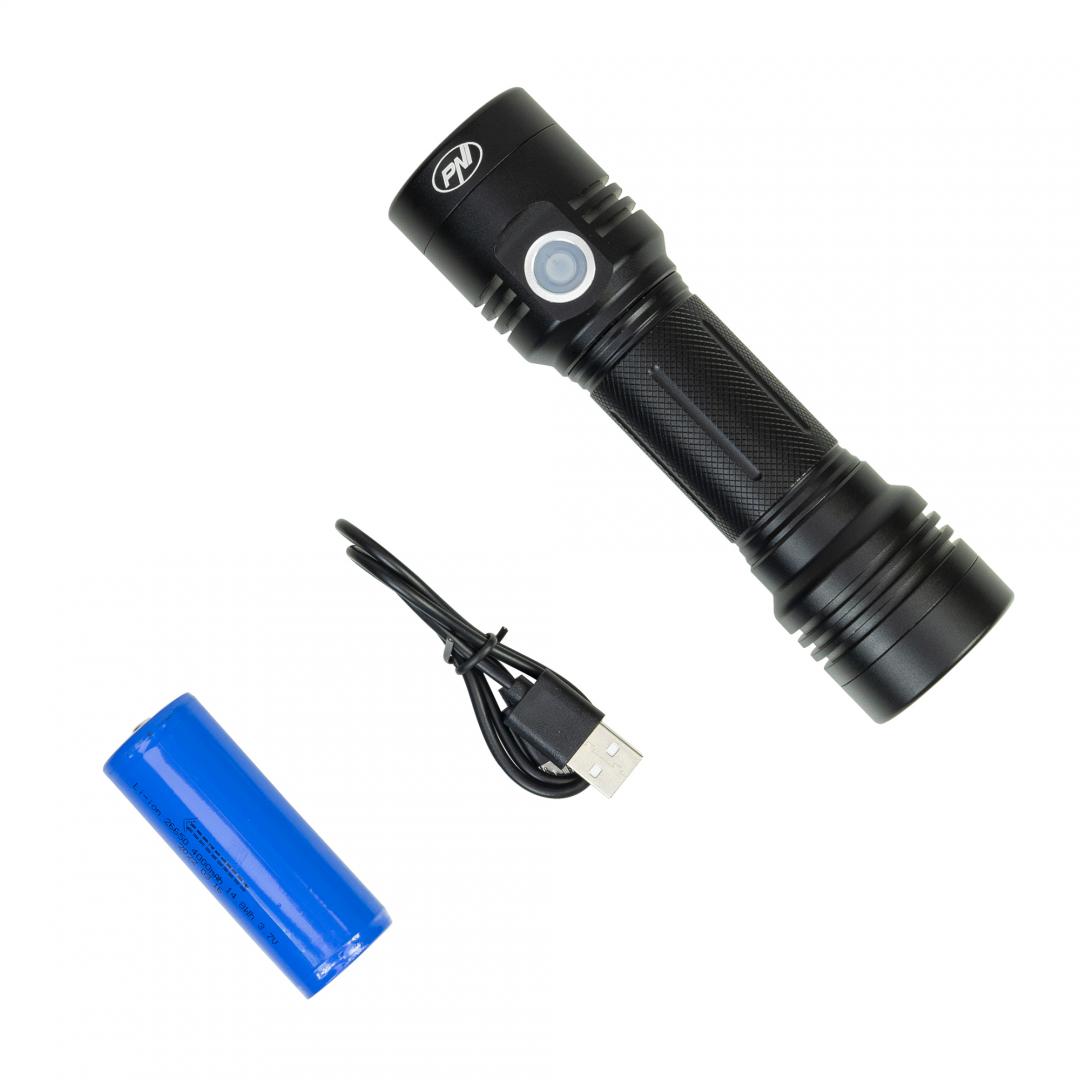Pni Lanterna LED Aluminiu 1500LM ADVF200 (Lanterna dubla Pni Adventure F200 din aluminiu cu LED)