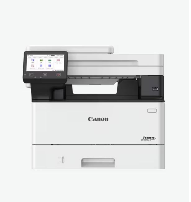 CANON MF463DW II A4 MONO LASER MFP, Format: A4, Functii: Imprimare, copiere şi scanare, Viteza printare: 40ppm, Duplex automat, Rezolutie: 1200 x 1200 dpi, FPO. 14 sec., Limbaje printare: UFRII, PCL 5e1, PCL6, Adobe® PostScript2, Copiere: viteza:40ppm, Re