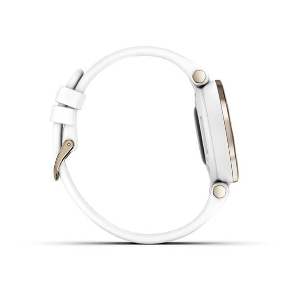Ceas Smartwatch Garmin Lily, Cream Gold White